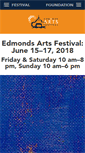 Mobile Screenshot of edmondsartsfestival.com